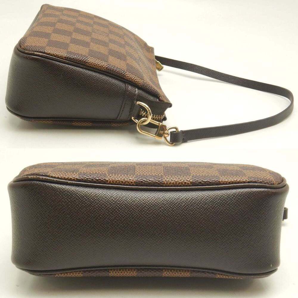 LOUIS VUITTON Authentic Brown Damier Pouch - Picture 5 of 10